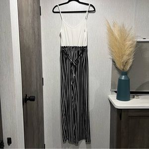 Soft & Stretchy Pinstripe Romper